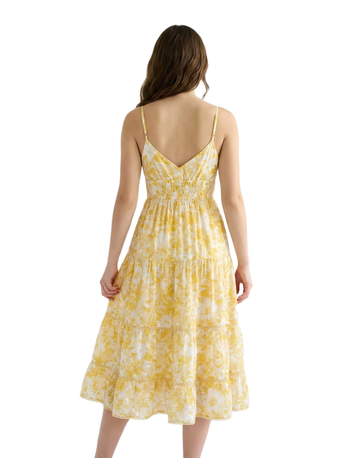 Sunshine Floral Tiered Sundress
