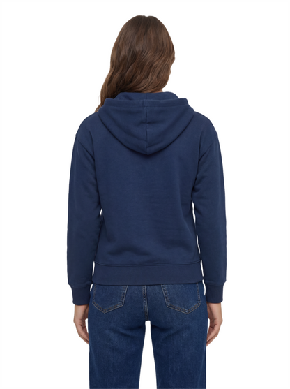 Navy Essential Zip Hoodie