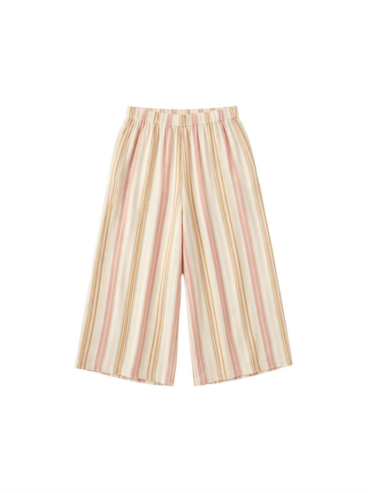 Soft Stripe Relaxed Shorts