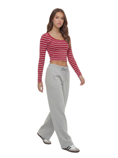 Cozy Straight-Leg Lounge Pants