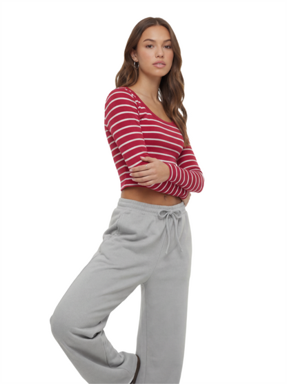 Cozy Straight-Leg Lounge Pants