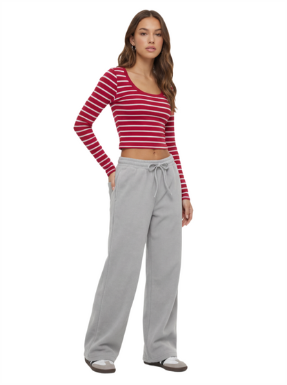 Cozy Straight-Leg Lounge Pants