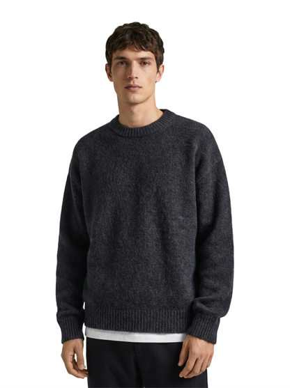 Minimalist Wool Knit Sweater