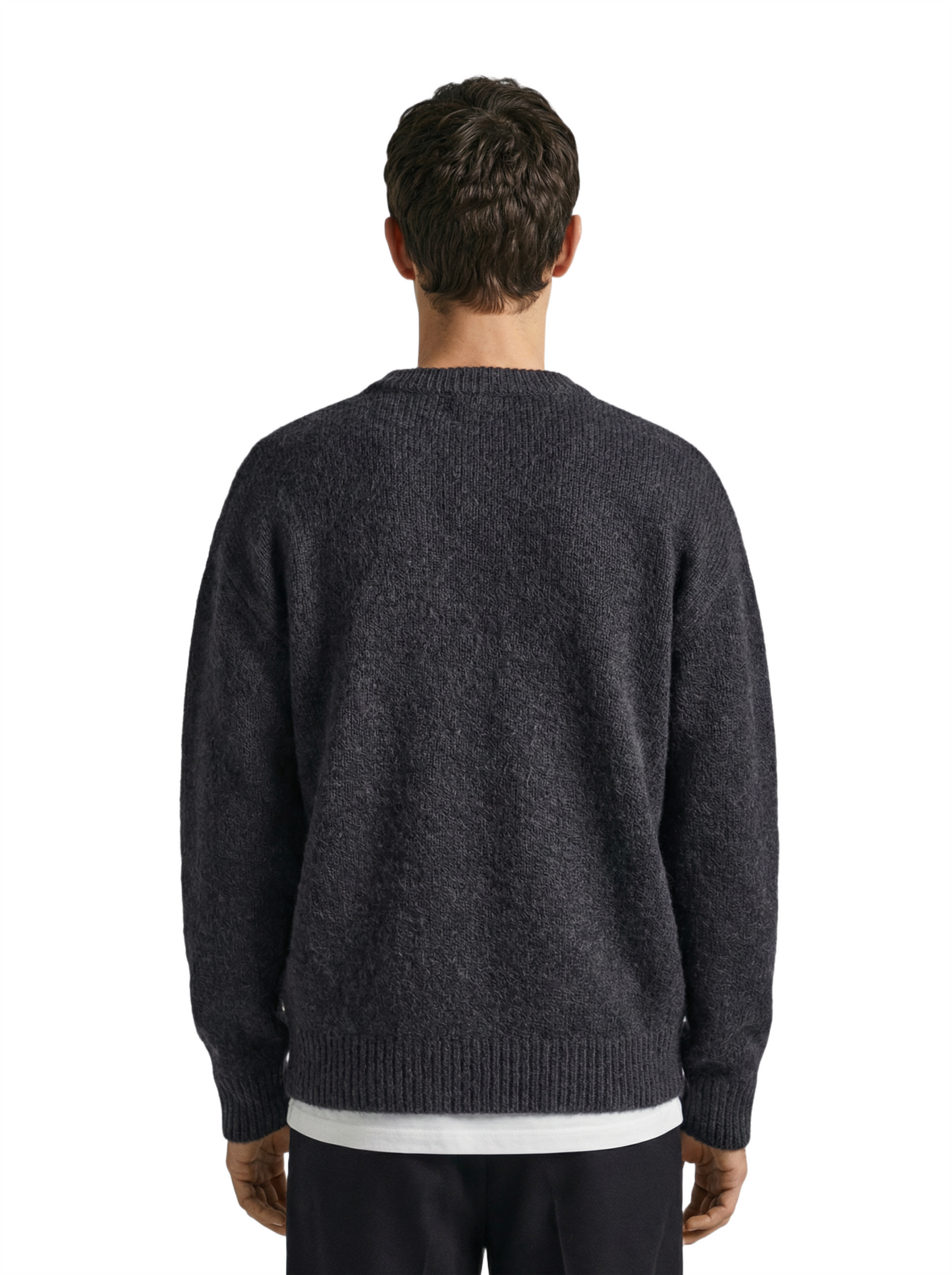 Minimalist Wool Knit Sweater