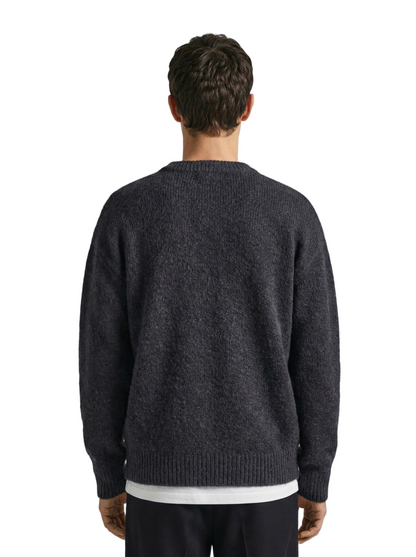 Minimalist Wool Knit Sweater