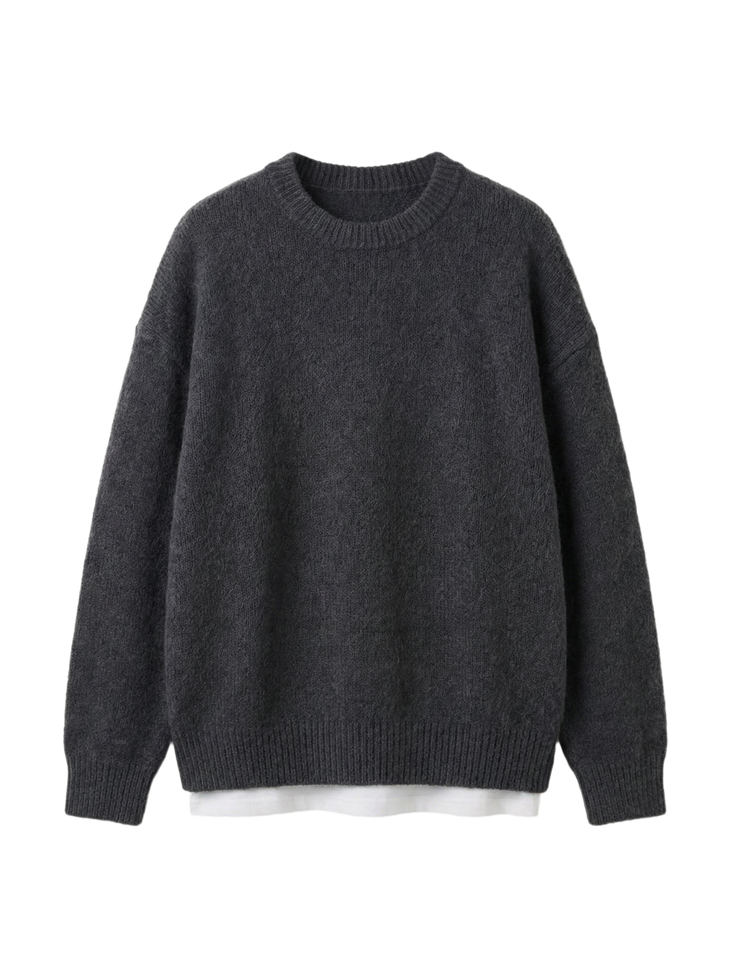 Minimalist Wool Knit Sweater